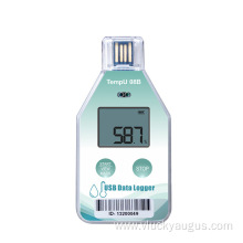 Waterproof Alarm single-use LCD Temperature Data Logger